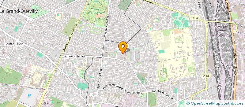 localisation de l'entreprise MONSIEUR MASSINISSA BOUMERAOU  SAINT-ETIENNE-DU-ROUVRAY