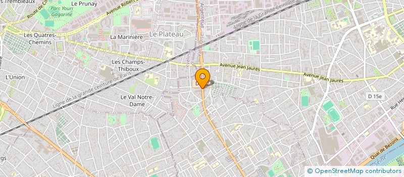 localisation de l'entreprise MONSIEUR MASSINISSA BOUTORA  BEZONS