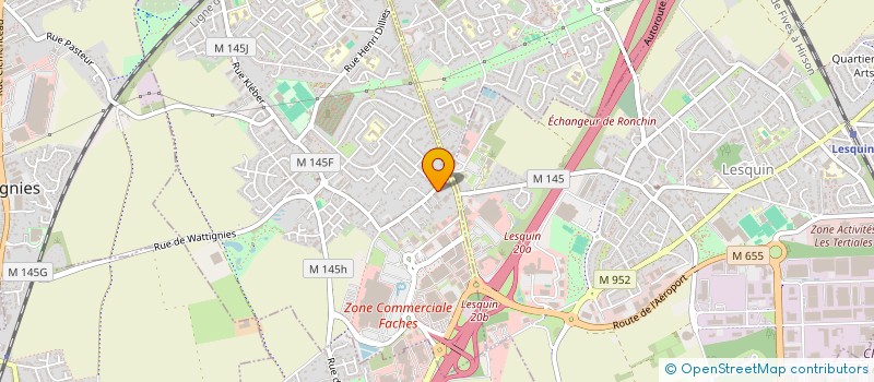 localisation de l'entreprise MONSIEUR MASSINISSA DJEBBAR à FACHES-THUMESNIL