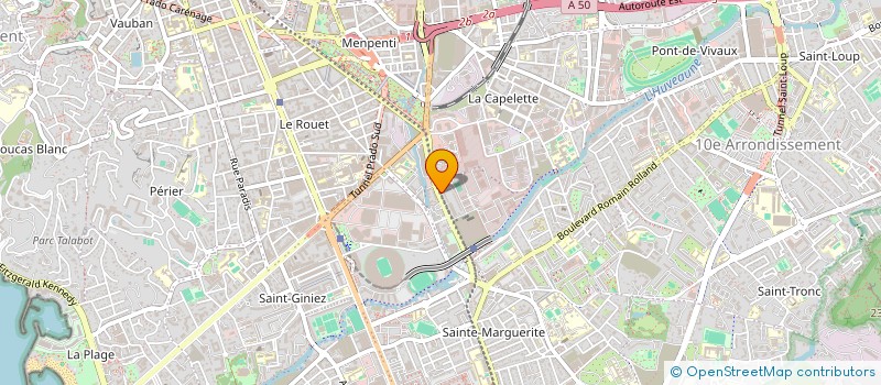 localisation de l'entreprise MONSIEUR MASSINISSA DJIDJELLI  MARSEILLE