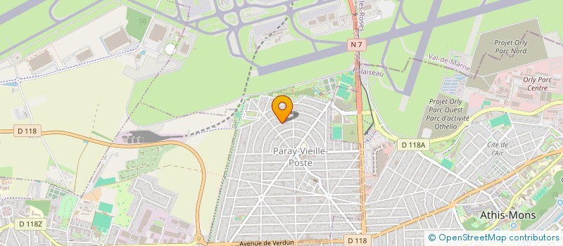 localisation de l'entreprise MONSIEUR MASSINISSA HASSANI à PARAY-VIEILLE-POSTE