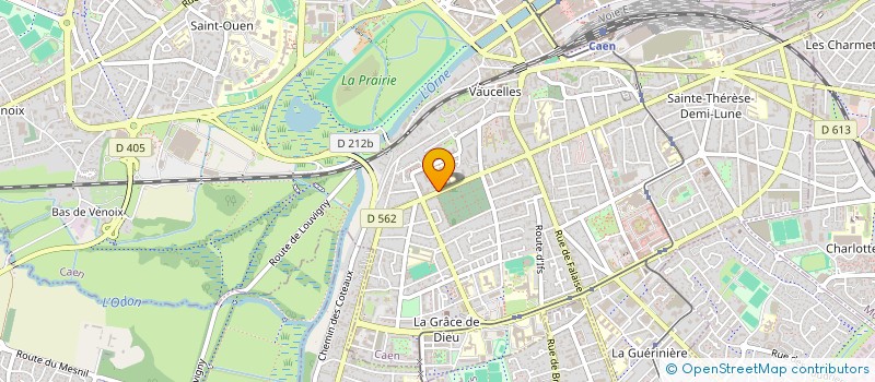 localisation de l'entreprise MONSIEUR MASSINISSA HEFSI à CAEN