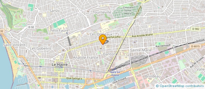 localisation de l'entreprise MONSIEUR MASSINISSA HOCINI à LE HAVRE