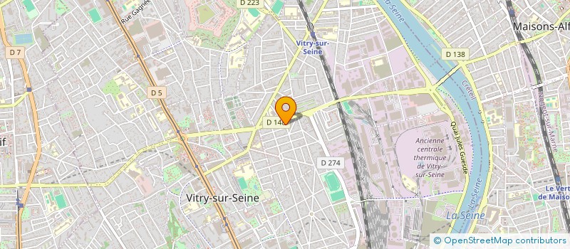 localisation de l'entreprise MONSIEUR MASSINISSA MEZRED à VITRY-SUR-SEINE