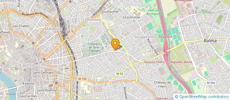 localisation de l'entreprise MONSIEUR MASSINISSA MOKRANI  TOULOUSE