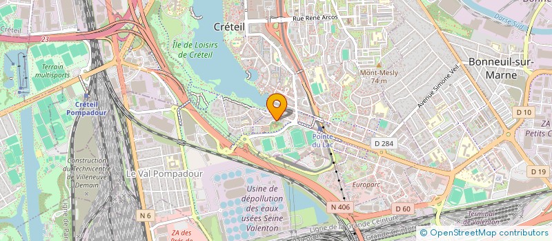 localisation de l'entreprise MONSIEUR MASSINISSA RAHEM à CRETEIL
