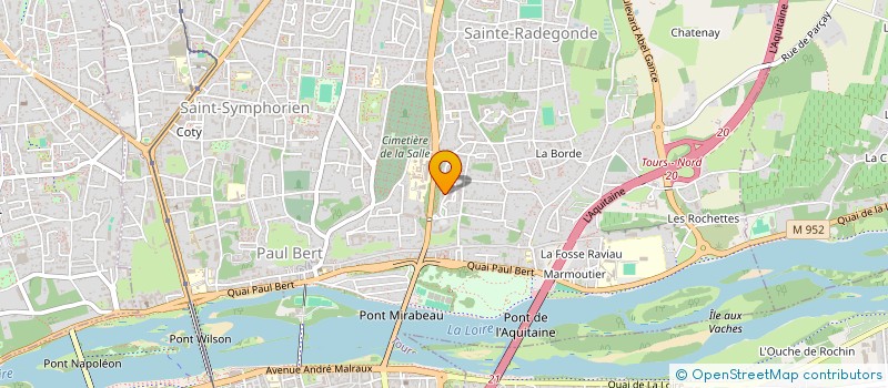 localisation de l'entreprise MONSIEUR MASSINISSA SELMANI à TOURS