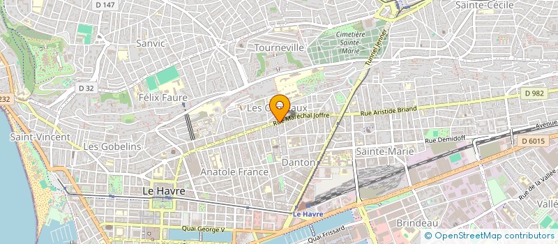 localisation de l'entreprise MONSIEUR MASSINISSA SLIMANI  LE HAVRE