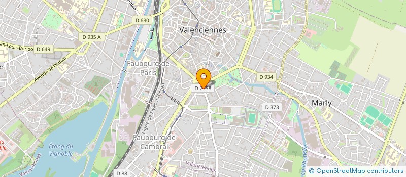 localisation de l'entreprise MONSIEUR MASSINISSA TABTI  VALENCIENNES