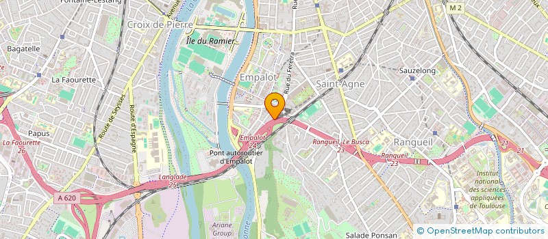 localisation de l'entreprise MONSIEUR MASSINISSA TAGHOUZI à TOULOUSE