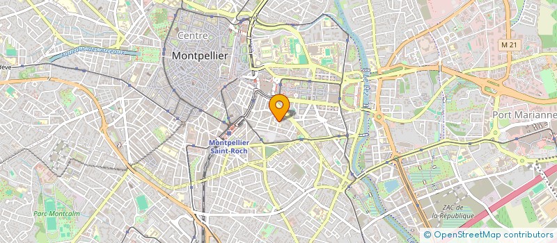 localisation de l'entreprise MONSIEUR MASSINISSA TATEM à MONTPELLIER