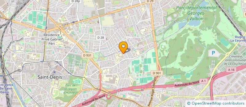 localisation de l'entreprise MONSIEUR MASSINISSA TOUABI  SAINT-DENIS