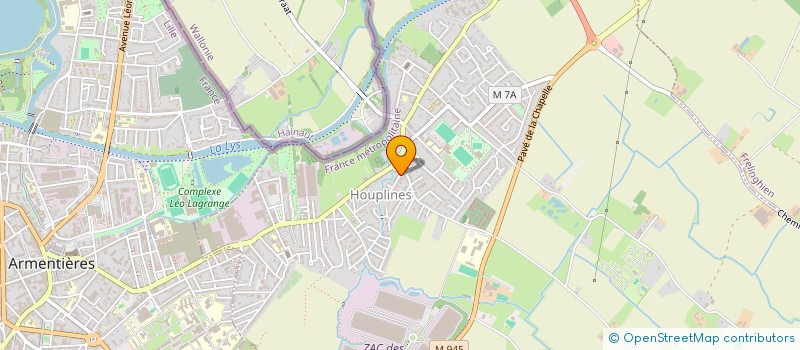localisation de l'entreprise MONSIEUR MASSINISSA YADEL  HOUPLINES