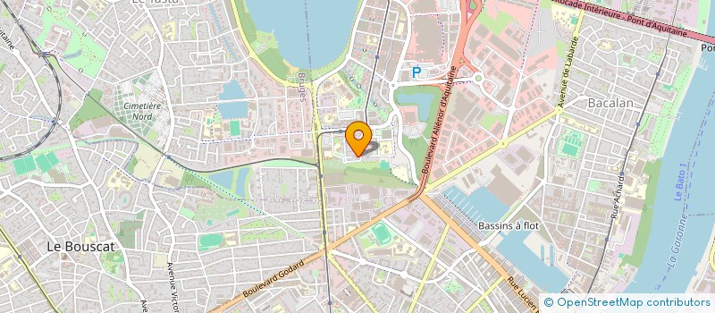 localisation de l'entreprise MONSIEUR MASSINISSA ZAKNOUN  BORDEAUX