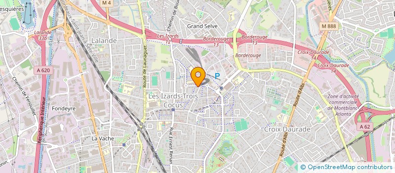 localisation de l'entreprise MONSIEUR MASSIRA SACKO  TOULOUSE