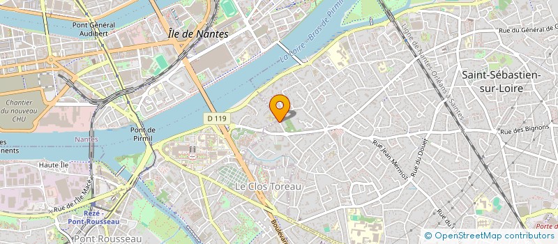 localisation de l'entreprise MONSIEUR MASSIRE DRAME  SAINT-SEBASTIEN-SUR-LOIRE