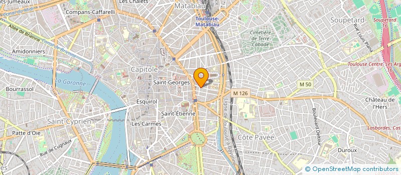 localisation de l'entreprise MONSIEUR MASSIRE TANDIA  TOULOUSE