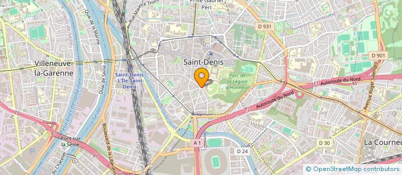 localisation de l'entreprise MONSIEUR MASSOGUI DIOUCK à SAINT-DENIS