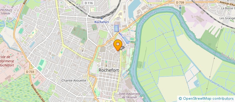 localisation de l'entreprise MONSIEUR MASSON DORCHINI AGURON  ROCHEFORT