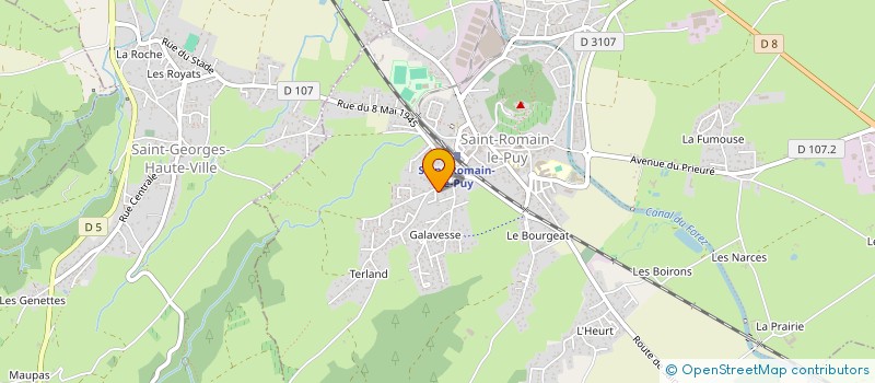 localisation de l'entreprise MONSIEUR MASSOUD MAGHSOUDIAN à SAINT-ROMAIN-LE-PUY