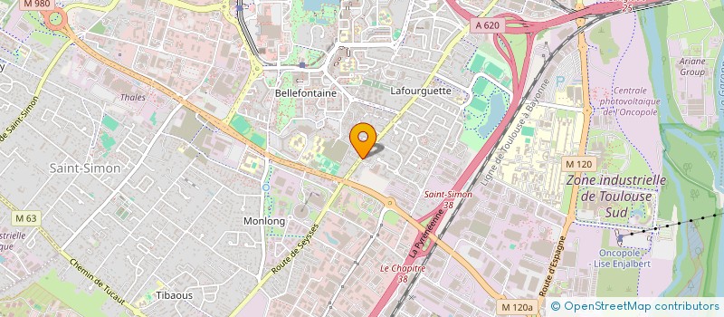 localisation de l'entreprise MONSIEUR MASSOUD MAYOUFI à TOULOUSE