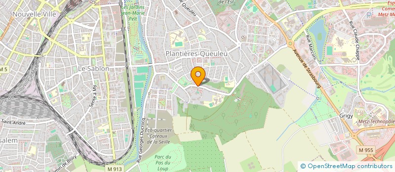 localisation de l'entreprise MONSIEUR MASSOUD MOHAMMADI  METZ