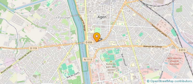 localisation de l'entreprise MONSIEUR MASSOUD RAHIMI  AGEN