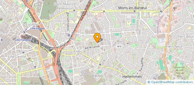 localisation de l'entreprise MONSIEUR MASSOUR ADAM ABDALLAH  LILLE