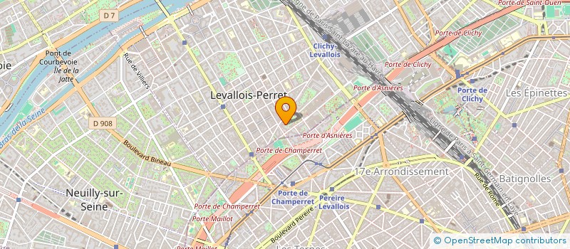 localisation de l'entreprise MONSIEUR MASSY AHMED HALLIL à LEVALLOIS-PERRET