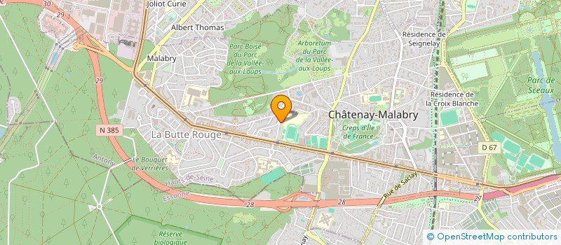 localisation de l'entreprise MONSIEUR MASSY-GA DOUCOURE à CHATENAY-MALABRY