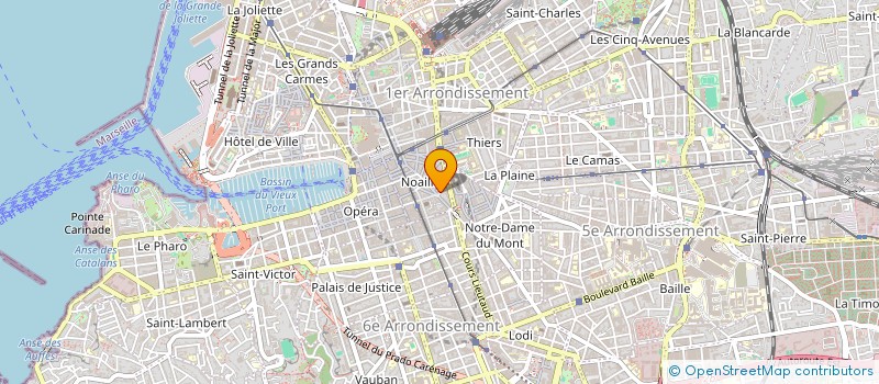 localisation de l'entreprise MONSIEUR MASSY YAHOU à MARSEILLE