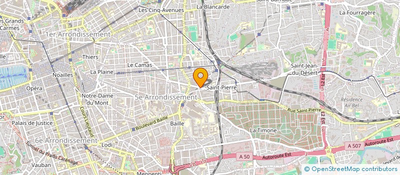 localisation de l'entreprise MONSIEUR MASTOUR MAHDI  MARSEILLE