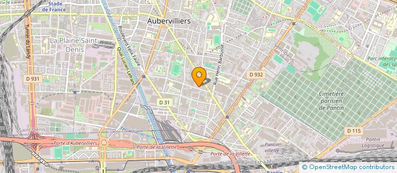 localisation de l'entreprise MONSIEUR MASUD AHMED  AUBERVILLIERS