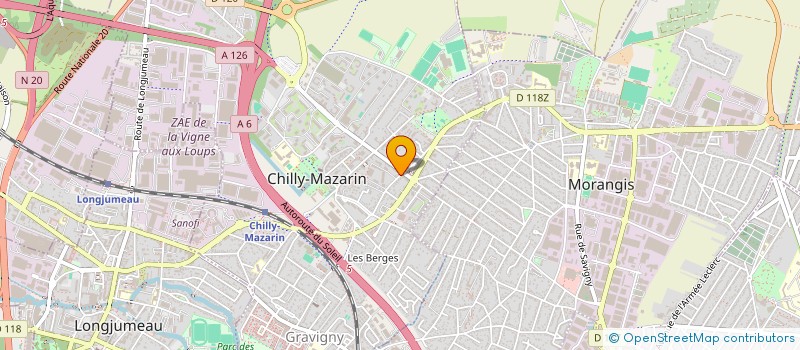 localisation de l'entreprise MONSIEUR MASUD ALOM à CHILLY-MAZARIN