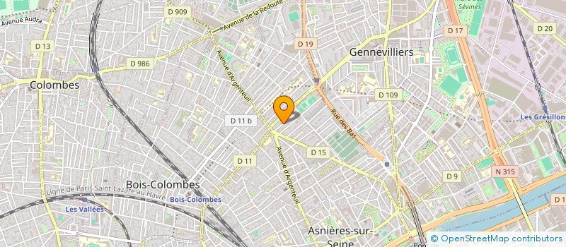 localisation de l'entreprise MONSIEUR MASUM AHMED à ASNIERES-SUR-SEINE