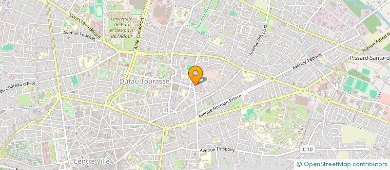 localisation de l'entreprise MONSIEUR MASUM AHMOD à PAU