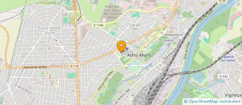 localisation de l'entreprise MONSIEUR MASUM BILLAH à ATHIS-MONS