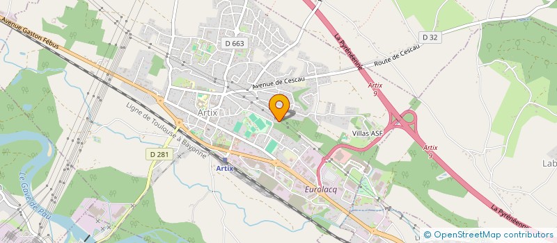 localisation de l'entreprise MONSIEUR MAT GRATE  ARTIX