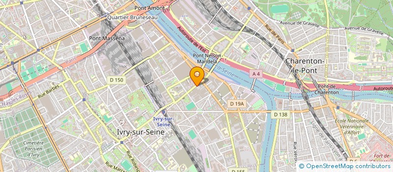 localisation de l'entreprise MONSIEUR MAT THEO LIMOGES  IVRY-SUR-SEINE