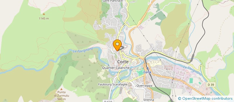 localisation de l'entreprise MONSIEUR MATAE MARTIN-ROSSI à CORTE