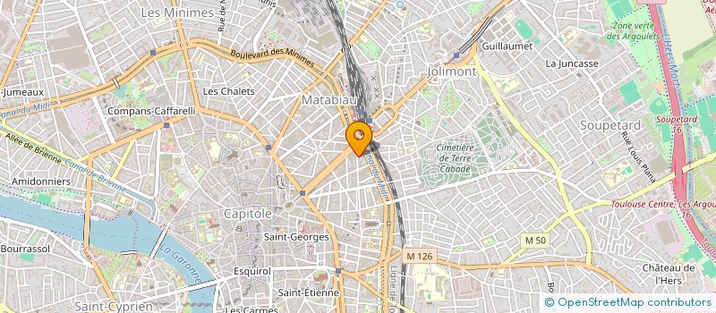 localisation de l'entreprise MONSIEUR MATAHI HIVER à TOULOUSE