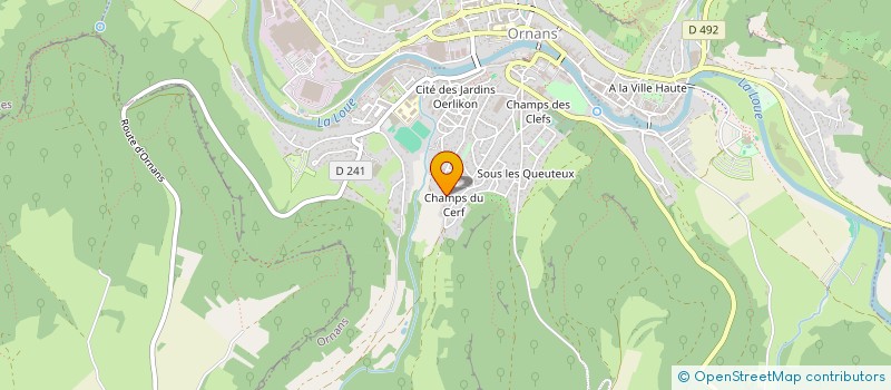 localisation de l'entreprise MONSIEUR MATAHI UTIA  ORNANS