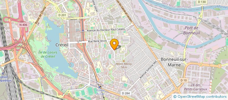 localisation de l'entreprise MONSIEUR MATAMBULA KIKUNI  CRETEIL