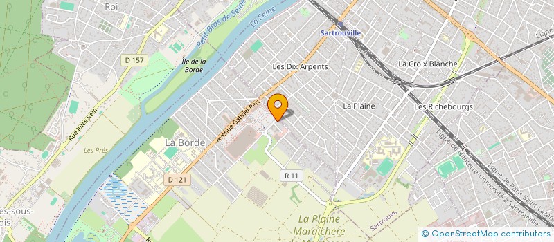 localisation de l'entreprise MONSIEUR MATANE SITRUK  MONTESSON