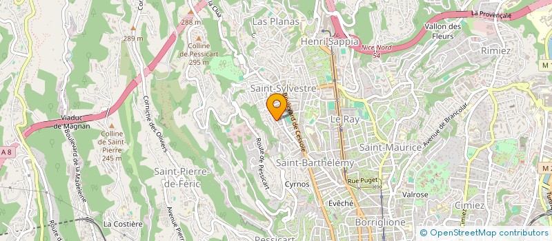 localisation de l'entreprise MONSIEUR MATAO JOURDAN à NICE