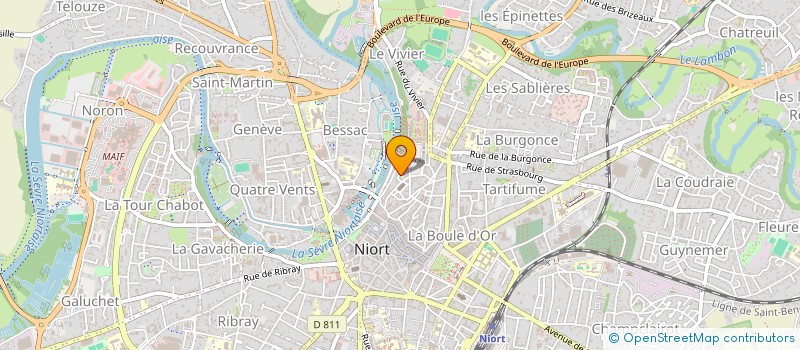 localisation de l'entreprise MONSIEUR MATAR GUEYE  NIORT