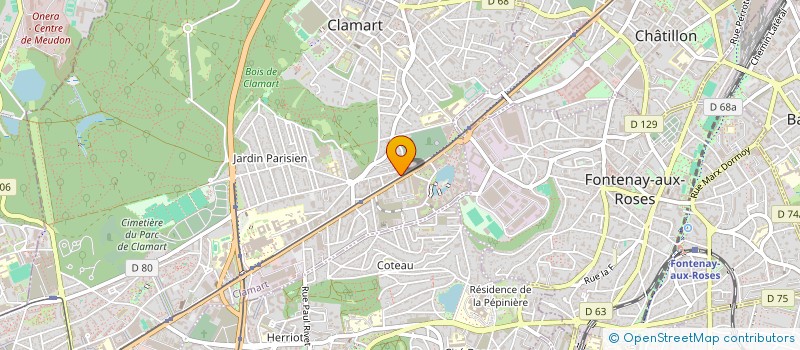 localisation de l'entreprise MONSIEUR MATEI BUZESCU à CLAMART