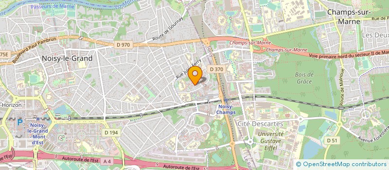 localisation de l'entreprise MONSIEUR MATEI-MARIUS LACATOS  NOISY-LE-GRAND