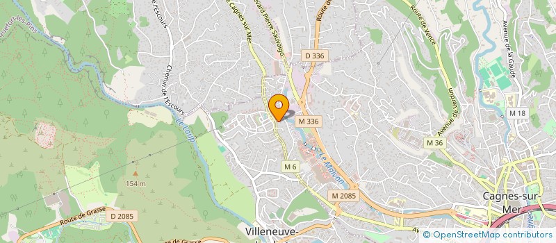 localisation de l'entreprise MONSIEUR MATEO AMOROS à CAGNES-SUR-MER
