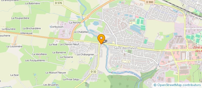 localisation de l'entreprise MONSIEUR MATEO ARETHUSE  SAINT-BERTHEVIN